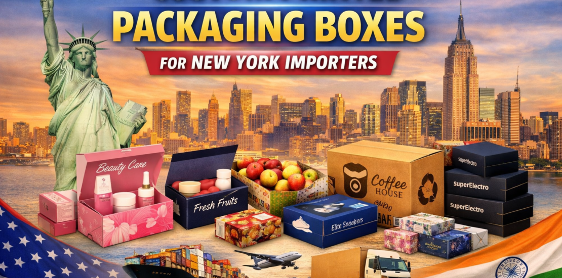 Custom Printed Packaging Boxes for New York