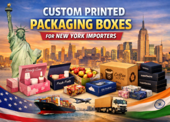 Custom Printed Packaging Boxes for New York
