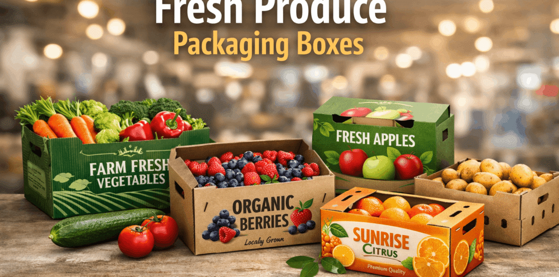 fresh produce packaging boxes