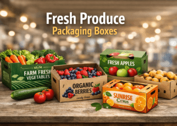 fresh produce packaging boxes