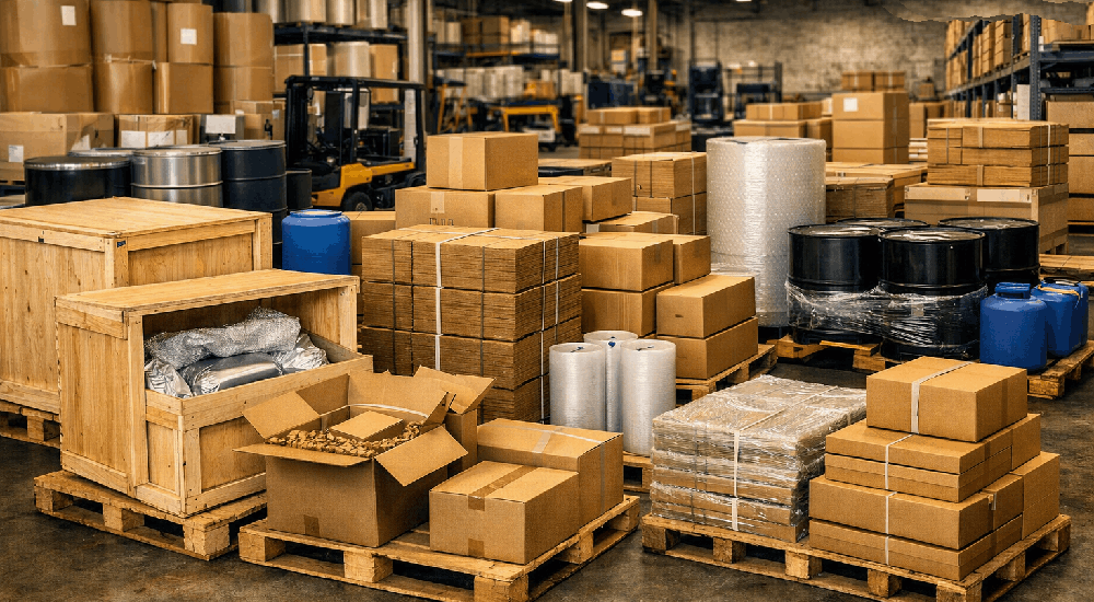 Industrial Packaging boxes